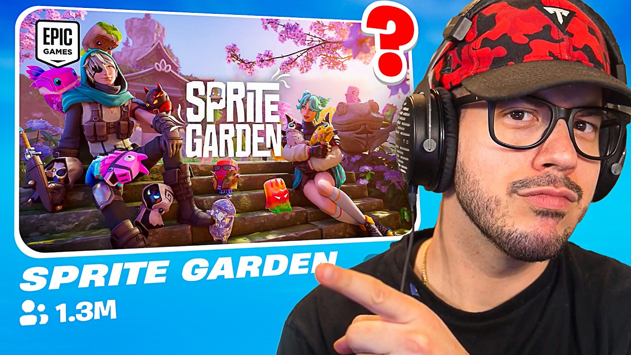 NEW *SPRITE GARDEN* UPDATE in Fortnite!