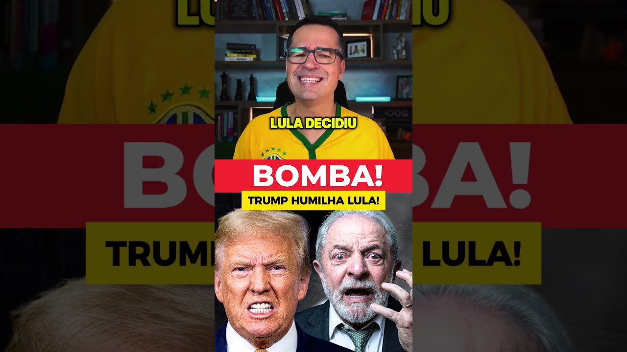 📌 VEXAME INTERNACIONAL: LULA DESISTE DE REUNIÃO COM TRUMP NO G7