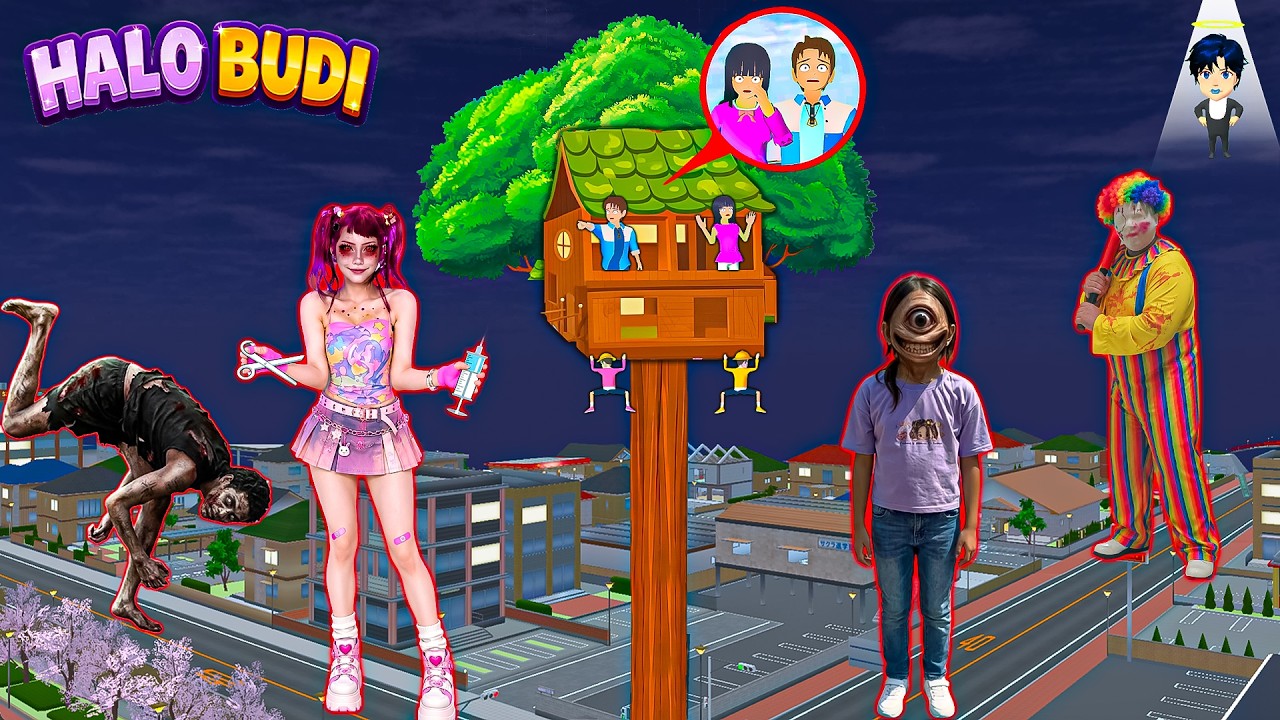Yuta Mio Buat Rumah Pohon Paling Aman Dari Pasukan ARSYLA MATA SATU, NAYKILLA EXE Di Kota Sakura😱
