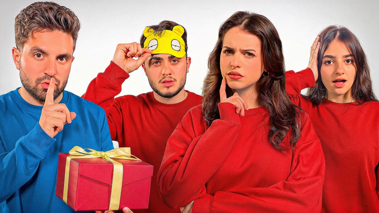 تحدي اللي ياخذ الهدية يخسر !! الكل انخدع 🤯