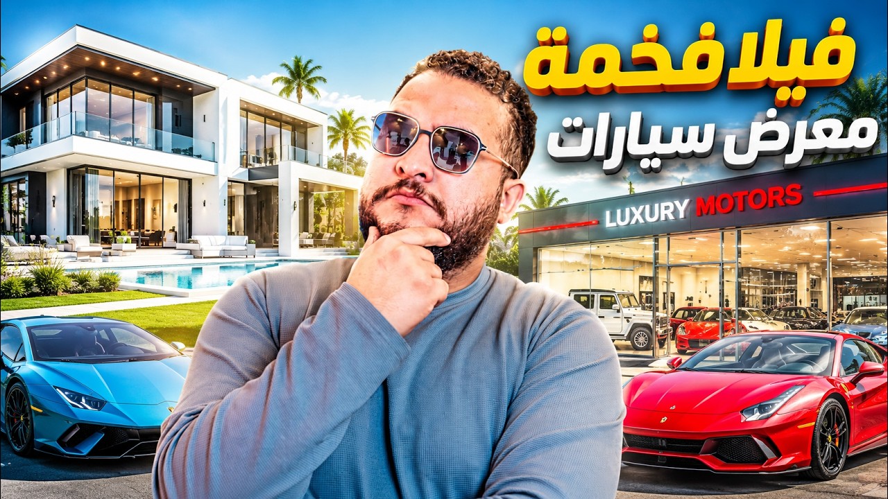 قراند 5 🔥 أكبر خطوة في حياتي.. فيلا فخمة ومعرض سيارات! 😳 | GTA V