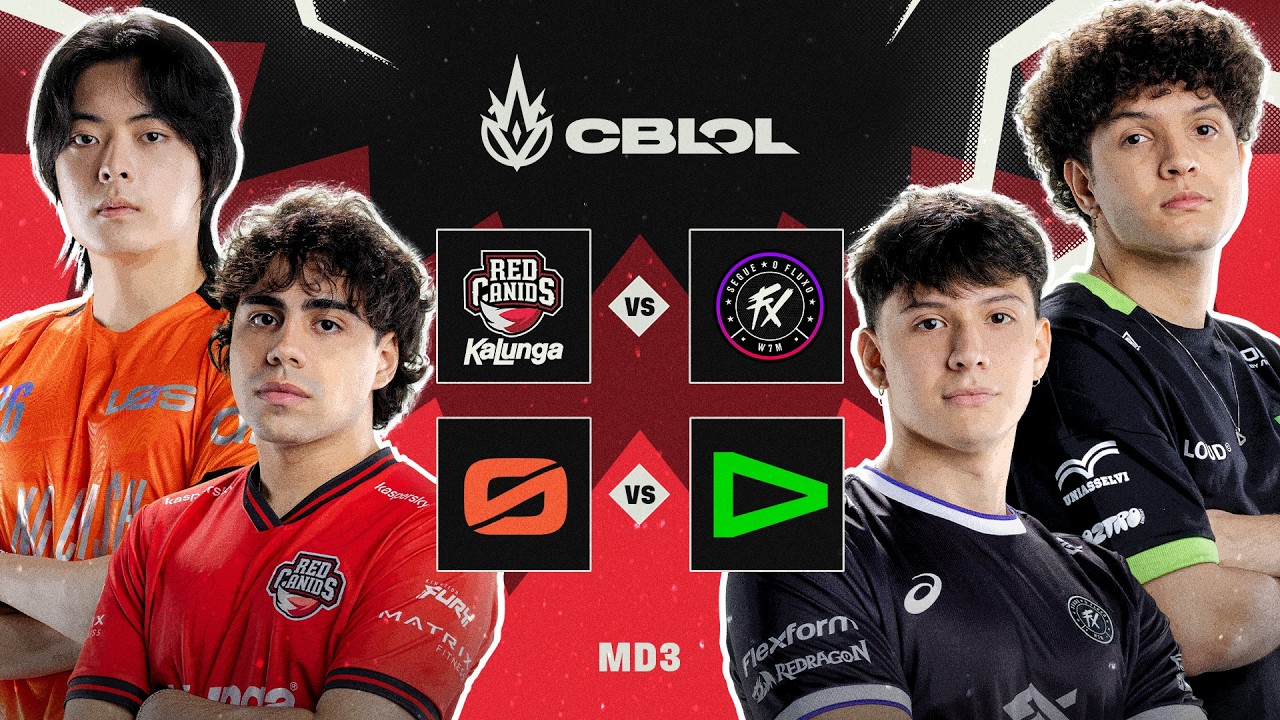 RED x FX | LOS x LOUD | CBLOL 2026 - 2ª Etapa | Dia 12 (Md3)