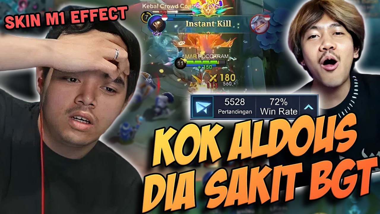 PRANK STREAMER MARKOCOP RAJA ALDOUS INSTANT KILL!! GW GANTI NICK TERUS PAMER WR (HARUSNYA GITU)!?