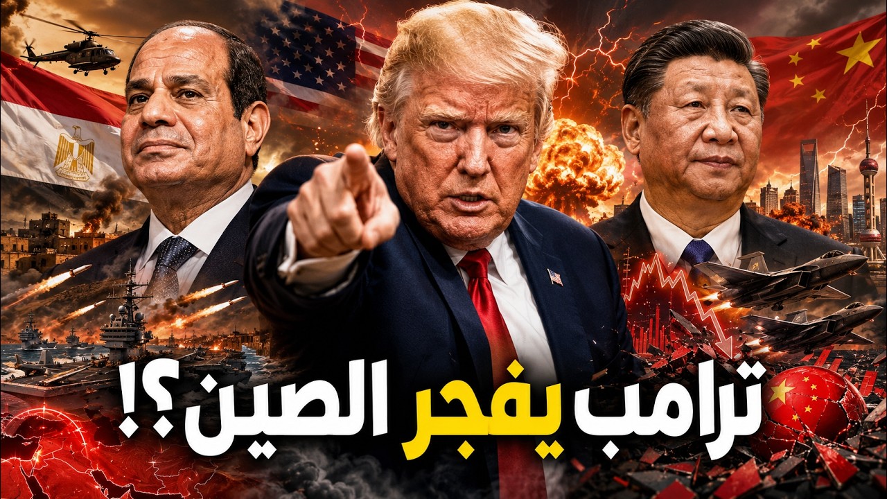 ترامب يفجر إيران لحظة لقاء السيسي والرئيس الصيني!؟… الخليج يتأهب للحرب
