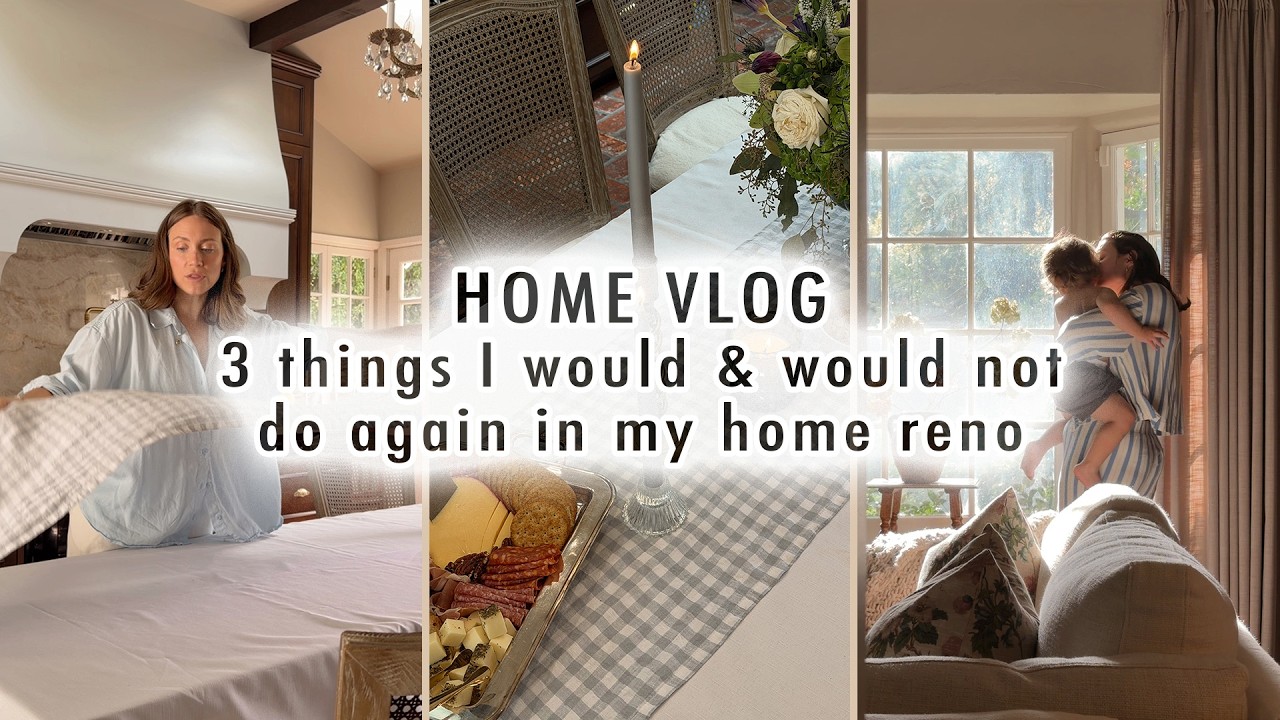 HONE VLOG: 3 things I WOULD & WOULD NOT do again in my home | MaCenna Lee