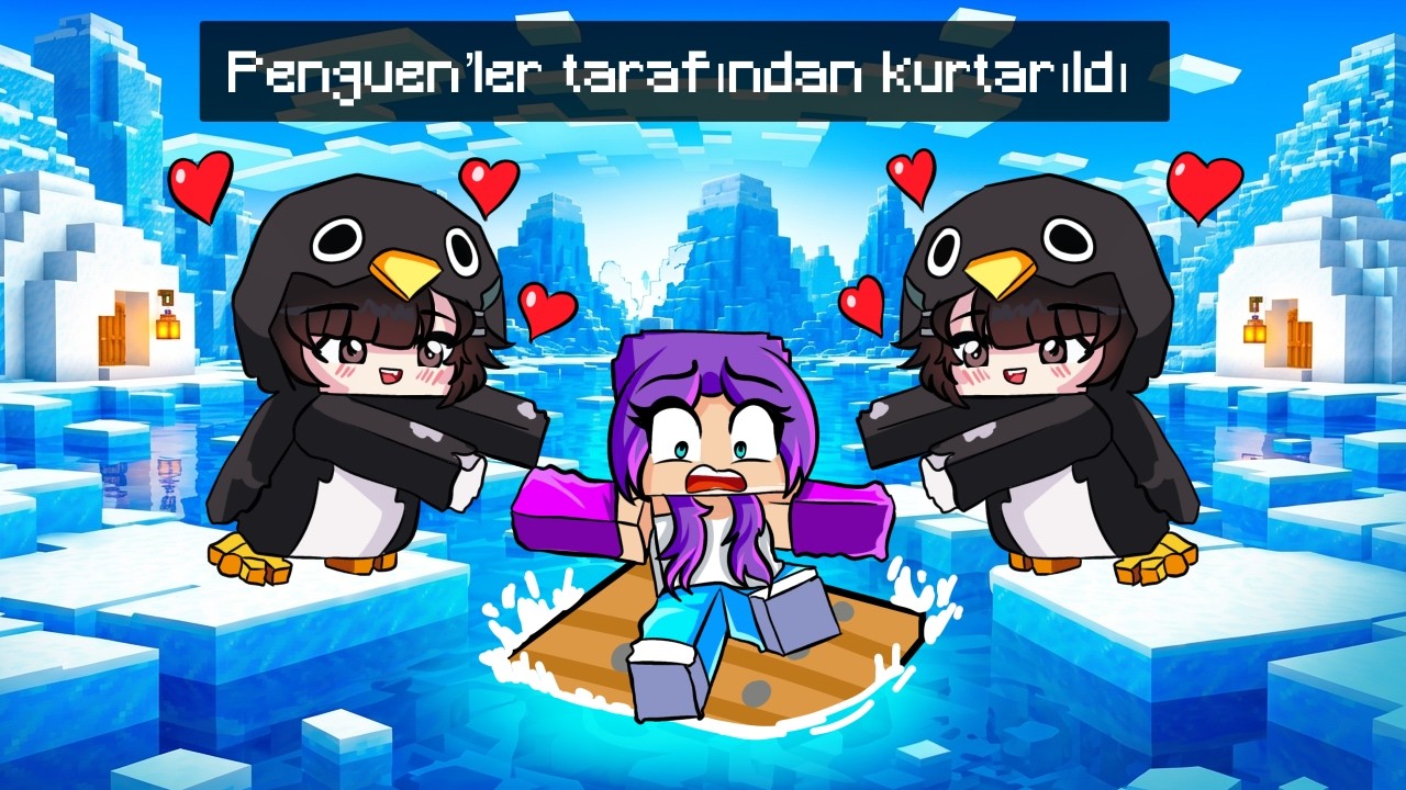 GUGUGAGA PENGUIN Ailesi Hayatımı Kurtardı! - Minecraft