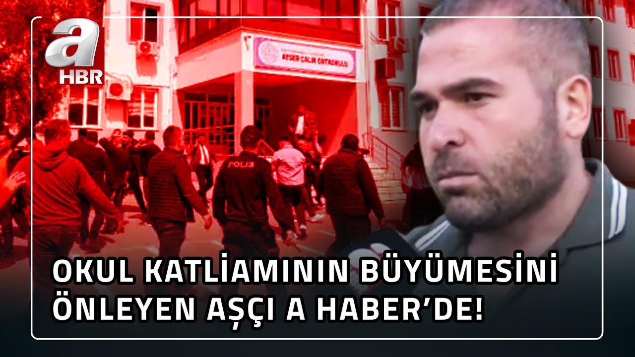 Katliamın büyümesini önleyen aşçı A Haber'e yaşananları anlattı: Kalkmaya çalışıyordu müdahale ettik