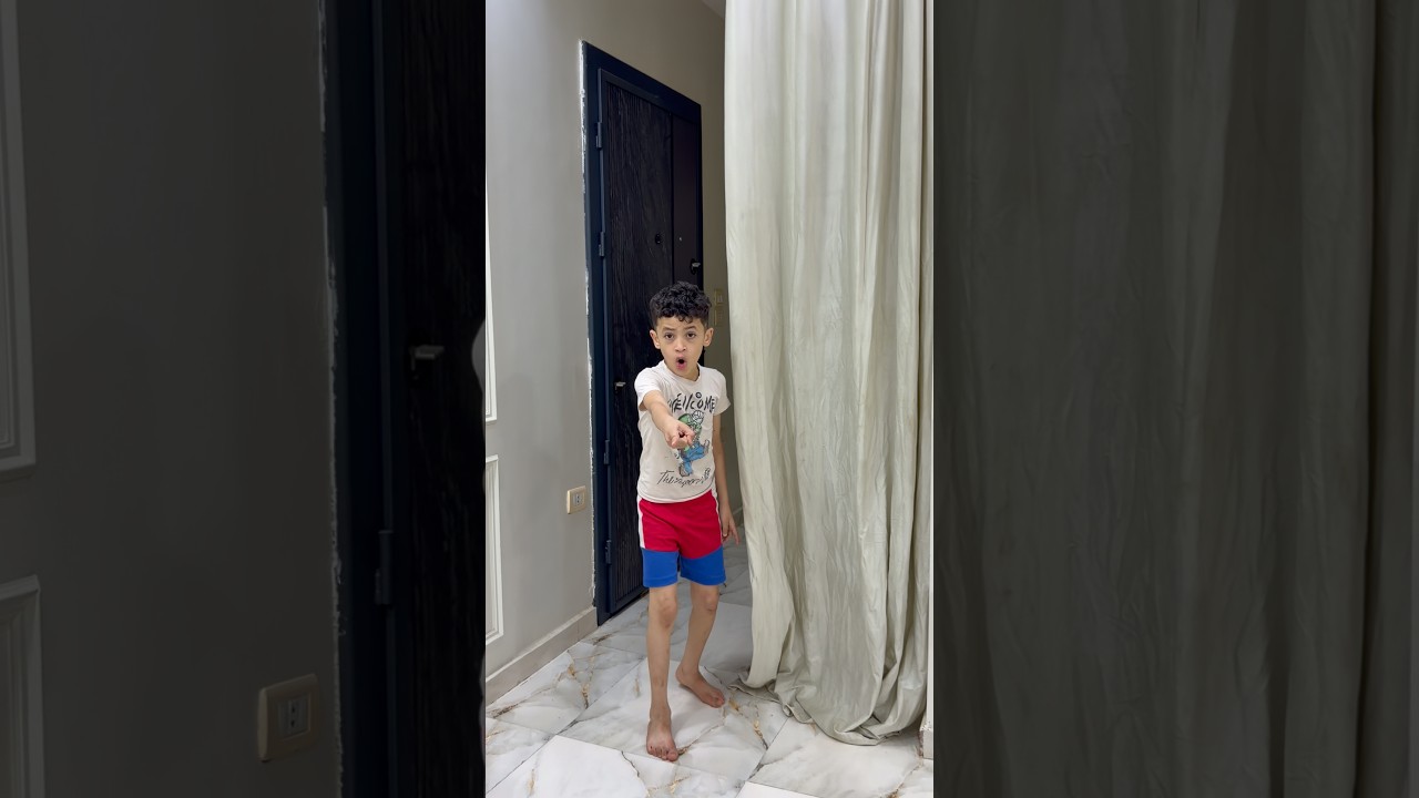 لما تبعت ابنك السوبر ماركت😂