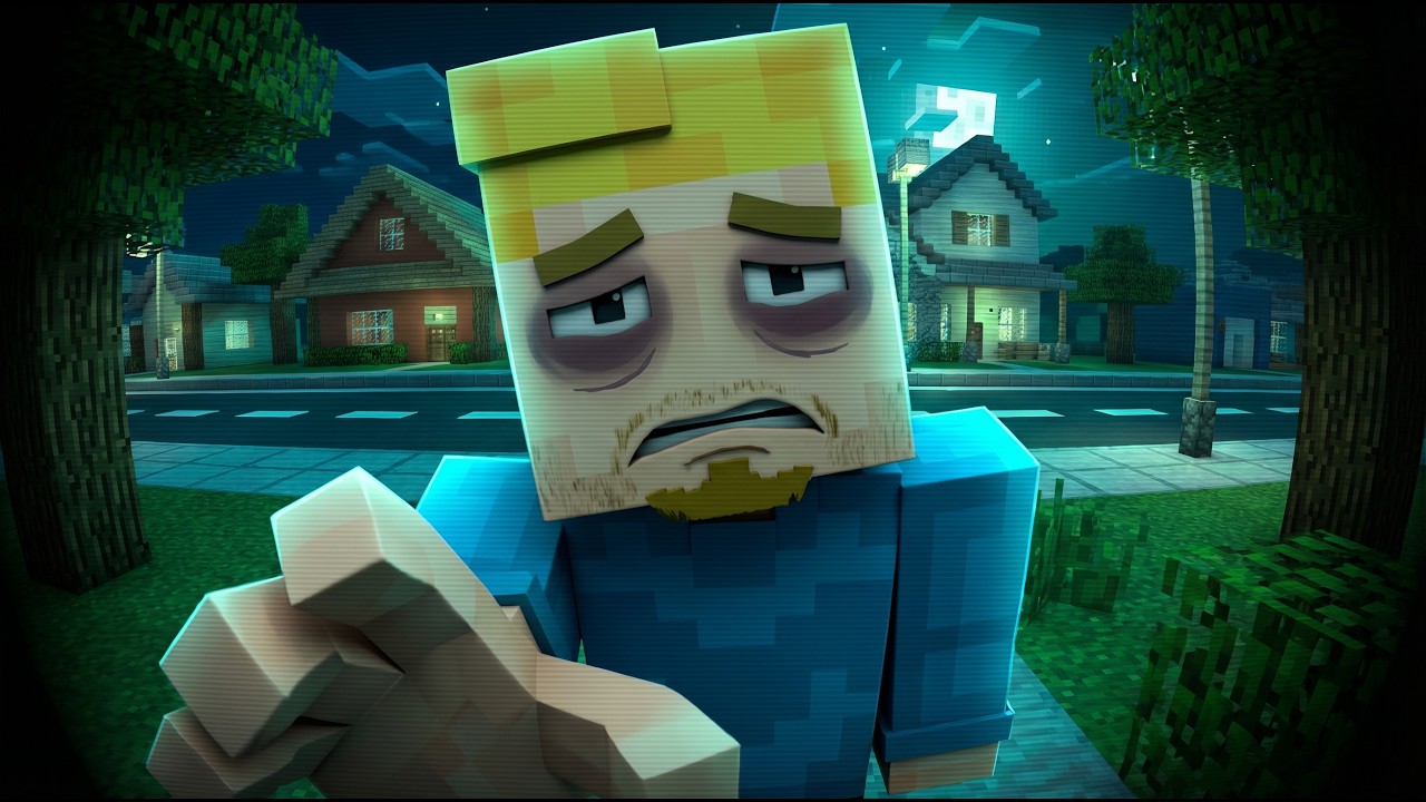 ASLA Gece 3'te Kapıyı Açmayın (Minecraft)