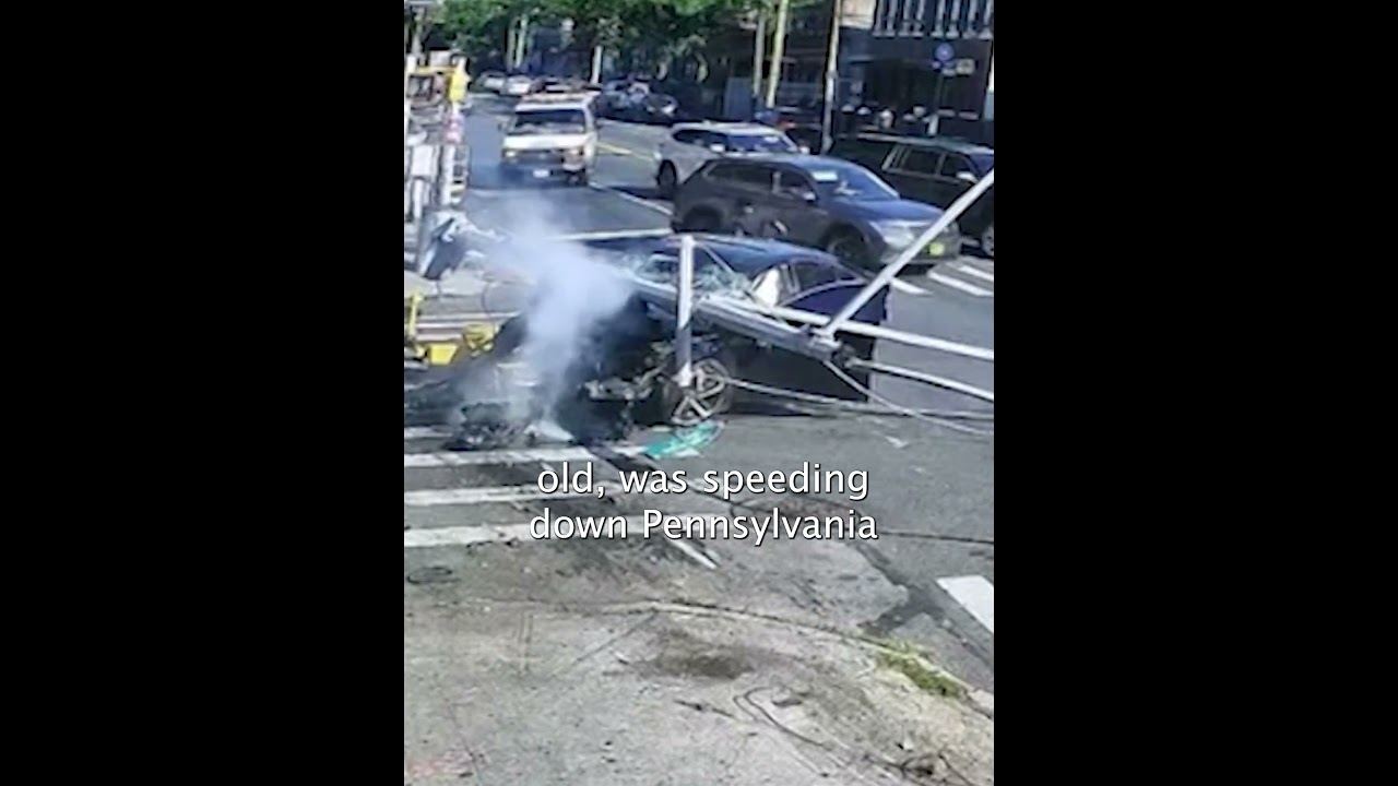 Caught on camera: 15-year-old driver hits pedestrian in East New York crash | News 12 - Published by News 12