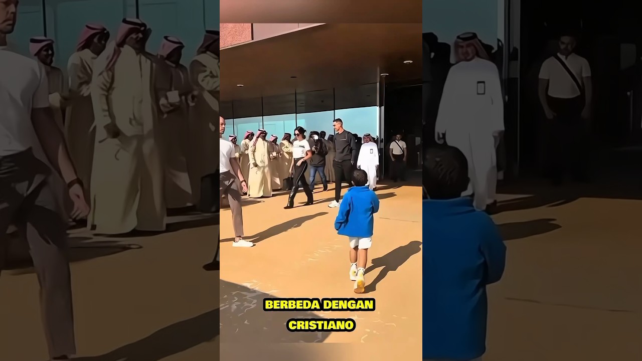 Beda Reaksi ke Fans: Cristiano Ronaldo vs Mbappé, Neymar, dan Lionel Messi ⚽#ronaldo#messi #mbapee