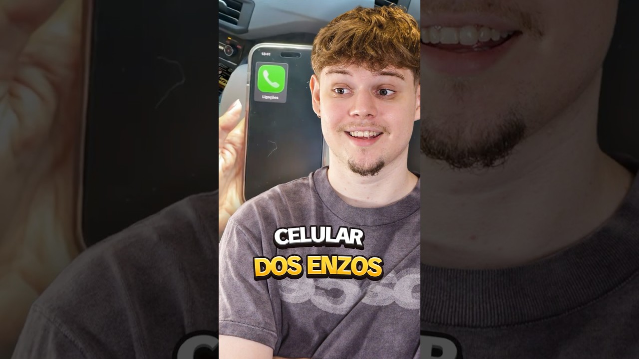 O novo celular dos enzos KKKKKK