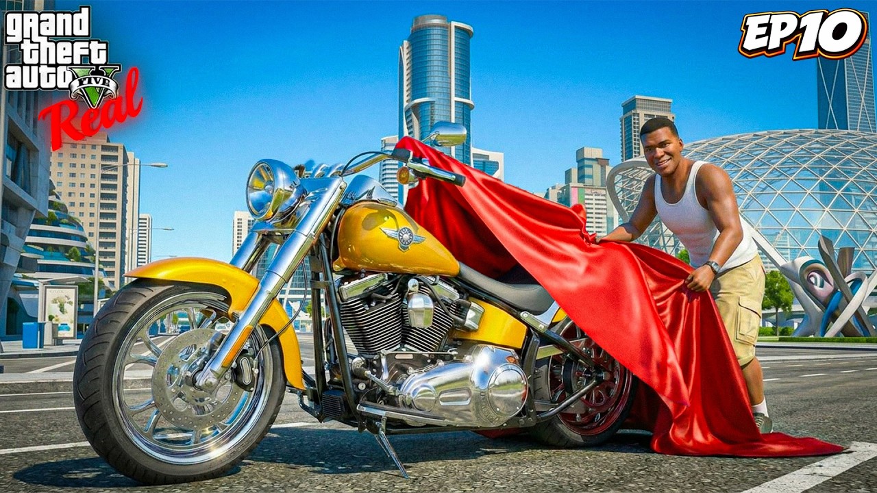 Franklin's First Bike in GTA 5 Real !