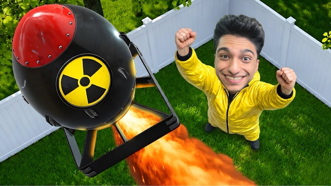 بدات في صناعه اول قنبله نوويه في حياتي جوا العبه دي😱 | How to Make an Atomic Bomb in Your Garden