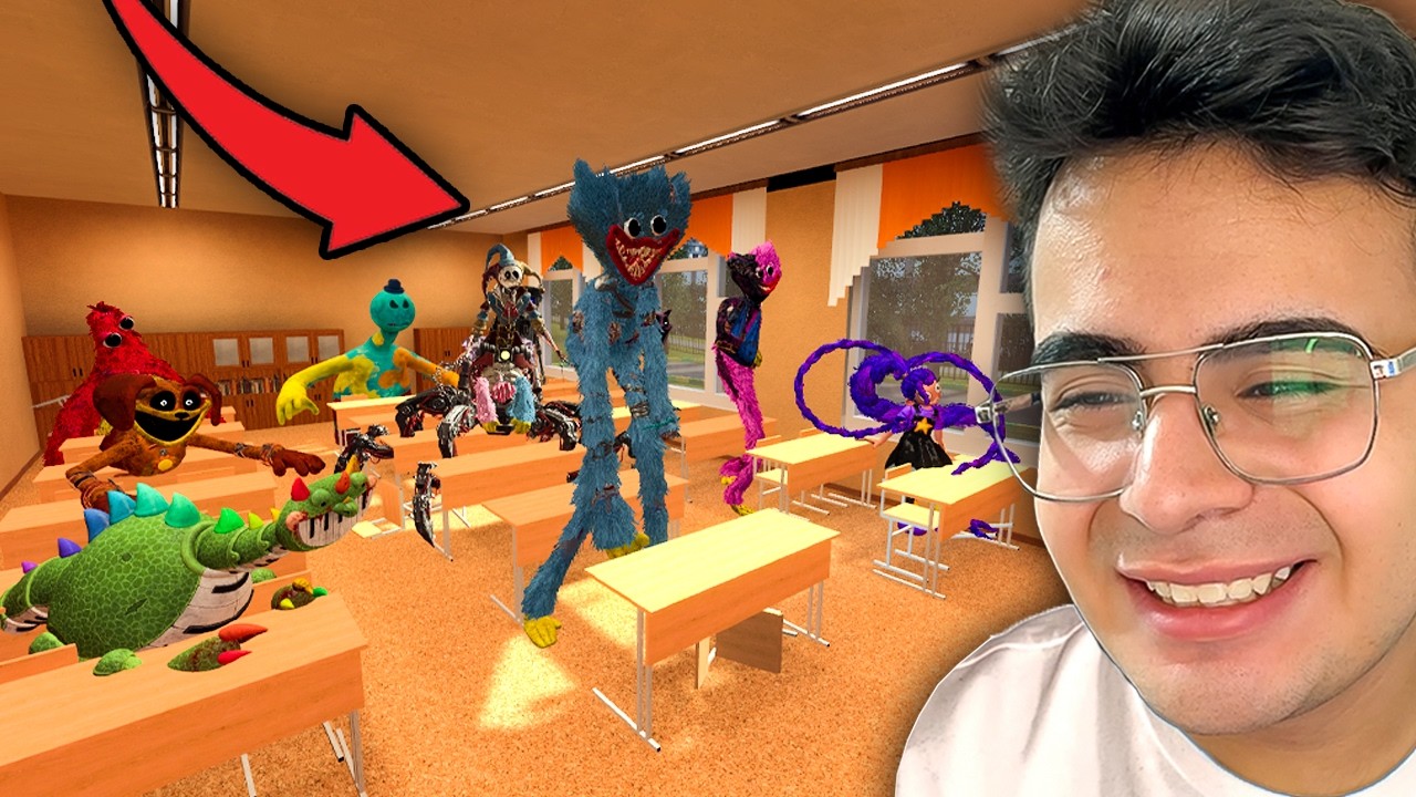 Poppy Playtime 5 Karakterleri OKULDA!