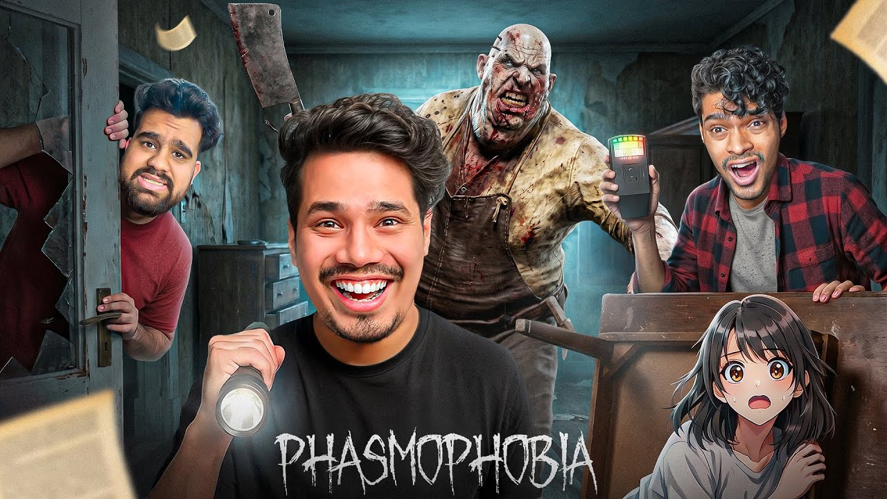 PRO GHOST HUNTERS IN PHASMOPHOBIA 😱