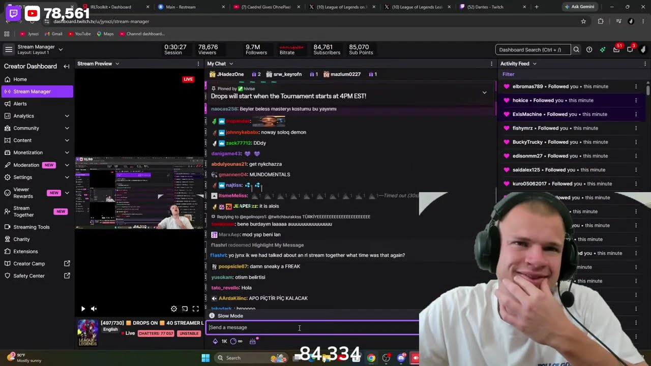 40 Streamer League of Legends Tourney