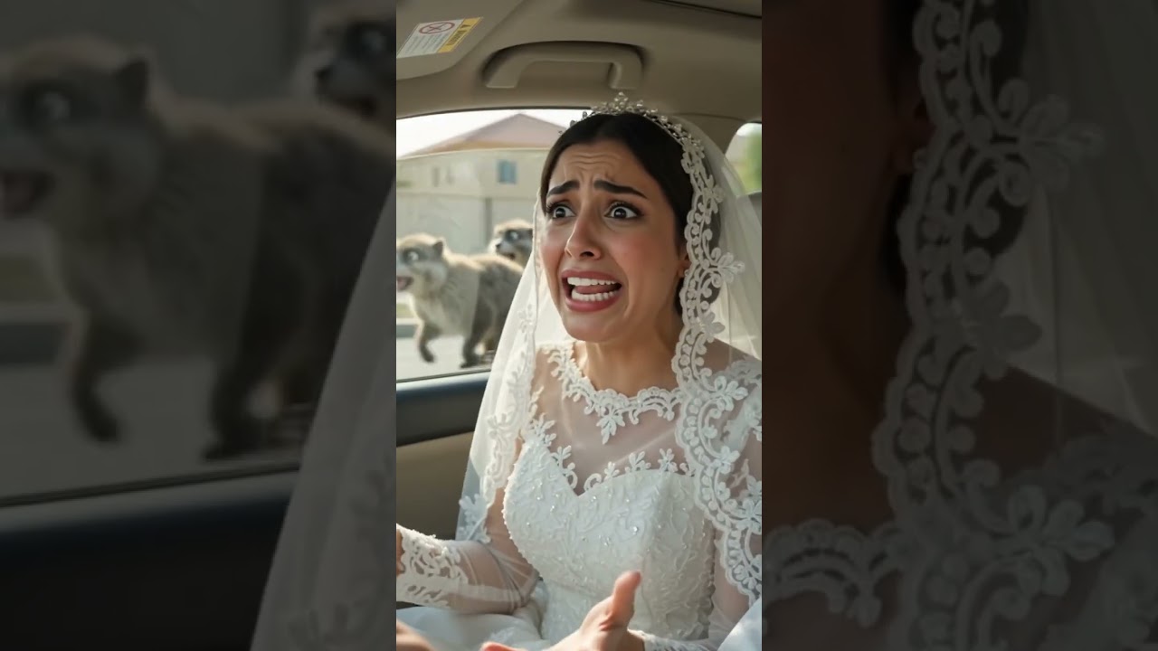 زفّة قطط بجد! 😹👰🤵 #كوميدي #السعودية