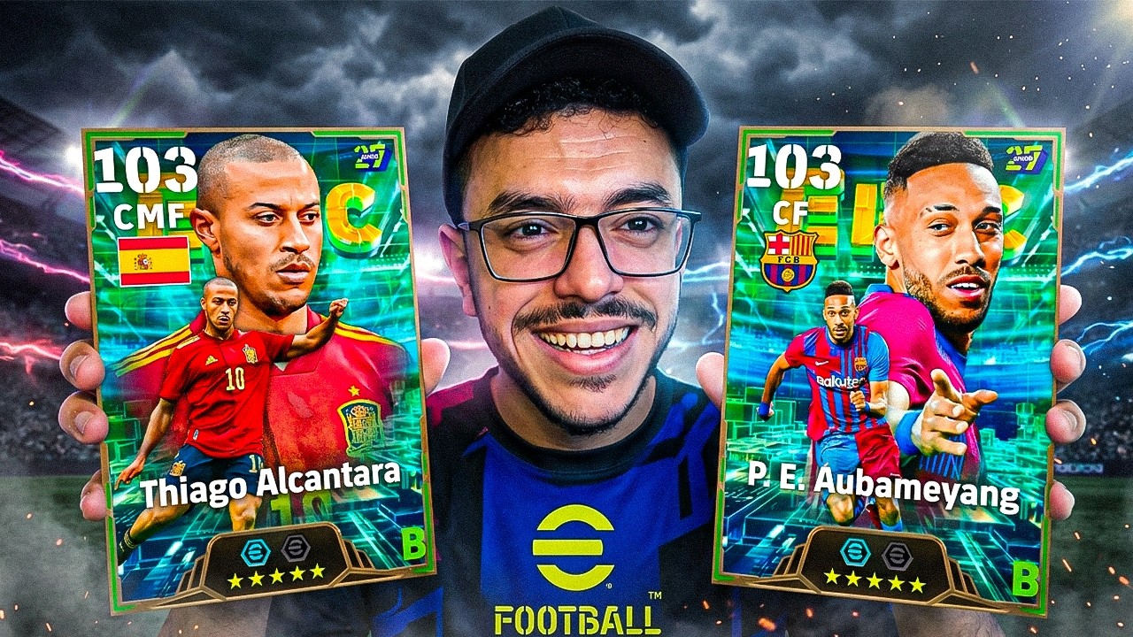اول تجربة للاعب الديلي جيم أوباميانغ🔥شراء الكانتارا🤩efootball2027