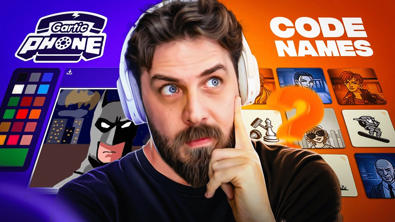 ÇİFT EĞLENCE TEK VİDEODA! | GARTIC PHONE & CODENAMES |