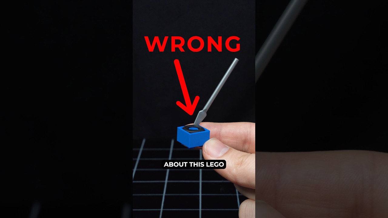 Everyone was WRONG #lego #technique