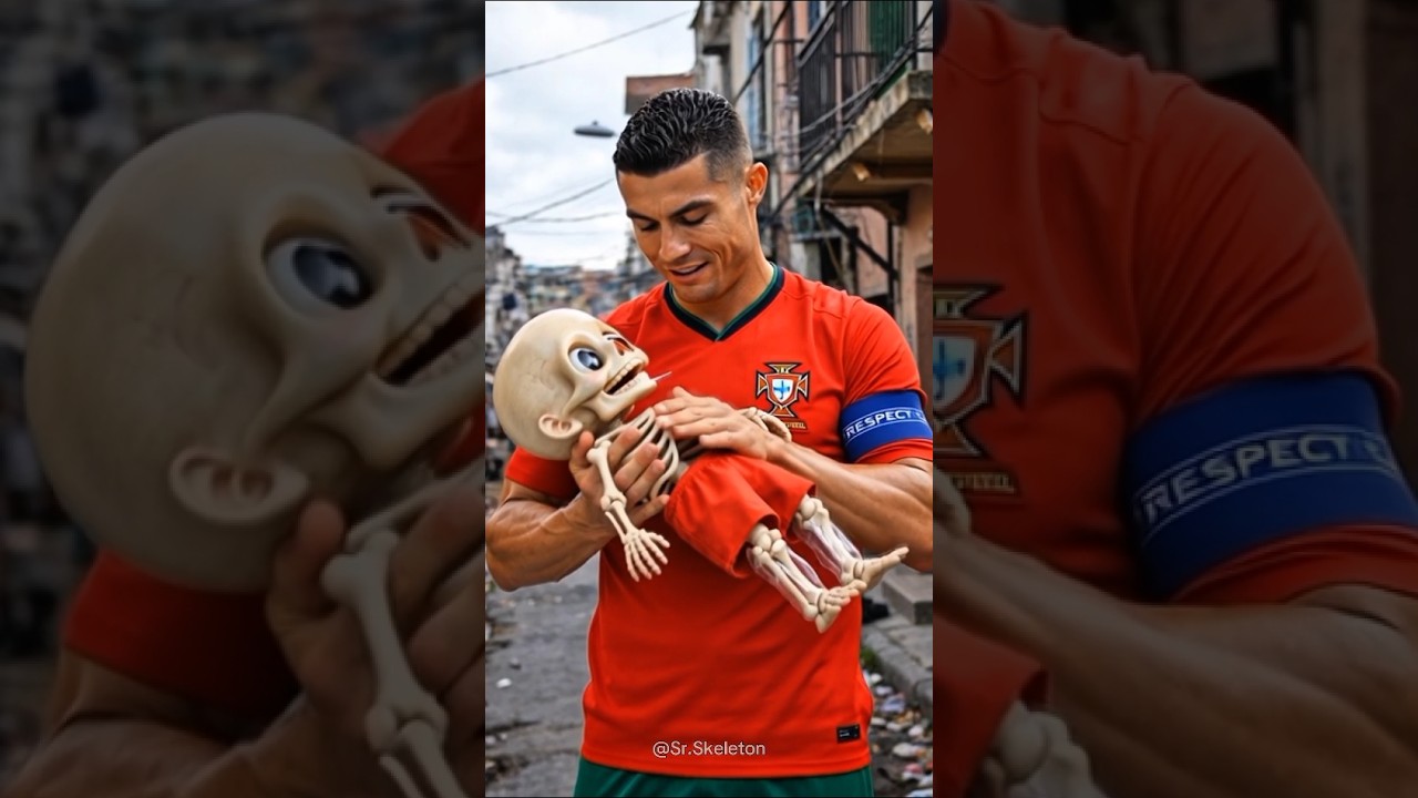 Se você fosse criado pelo Cristiano Ronaldo desde o primeiro dia de vida? #curiosidades #shorts