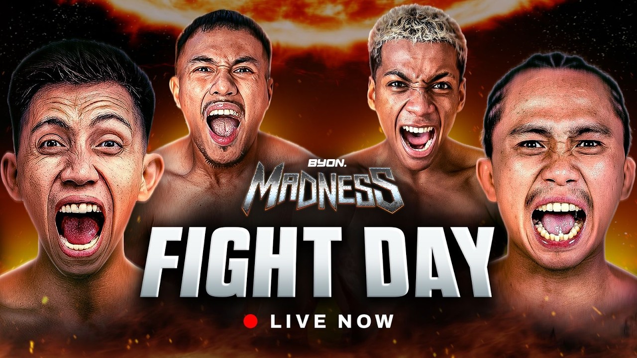 BYON MADNESS FIGHTDAY! AMAN KOBOI VS SUNGOKONG ! LIVESTREAM!