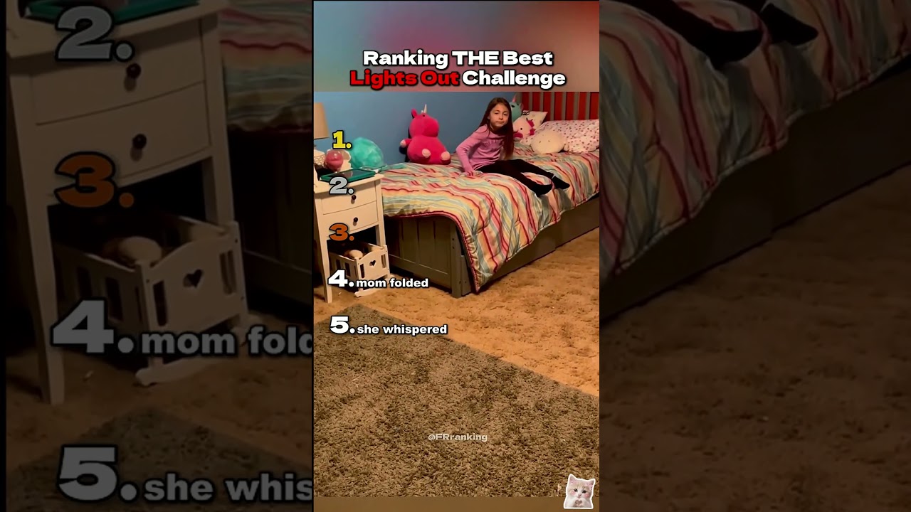 I Tried The CRAZIEST Lights Out Challenges 🤯💡! Ranked From WORST To BEST 😂 #fyp #viral #trending - Published by Kha Lê Hoàng