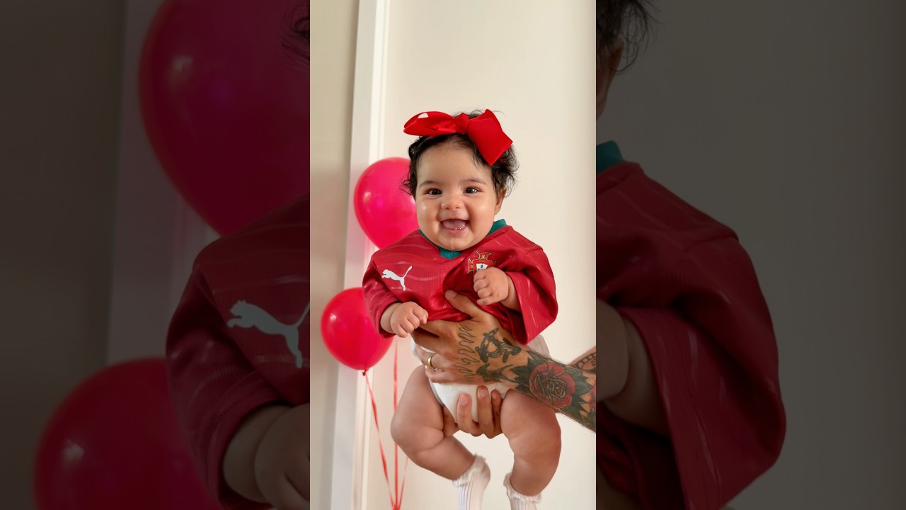 OLÍVIA FEZ 4 MESES ❤️