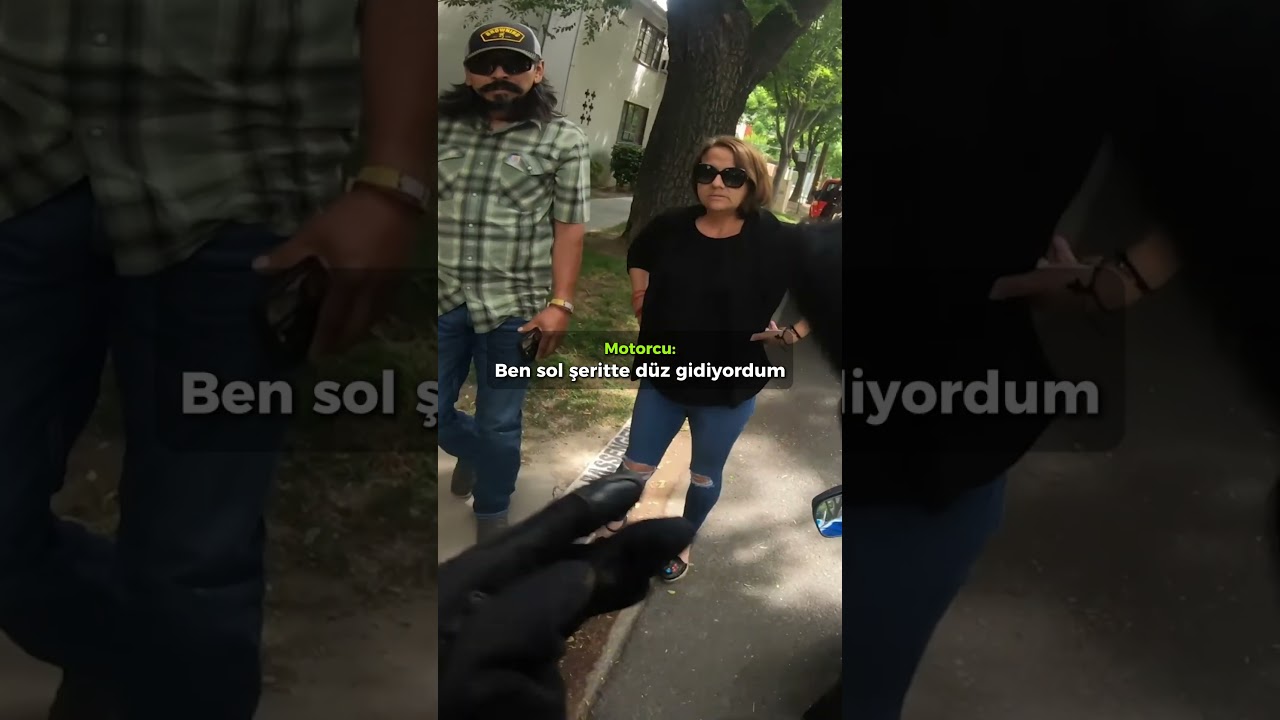 Motorcuyu çileden çıkardı ama...😬