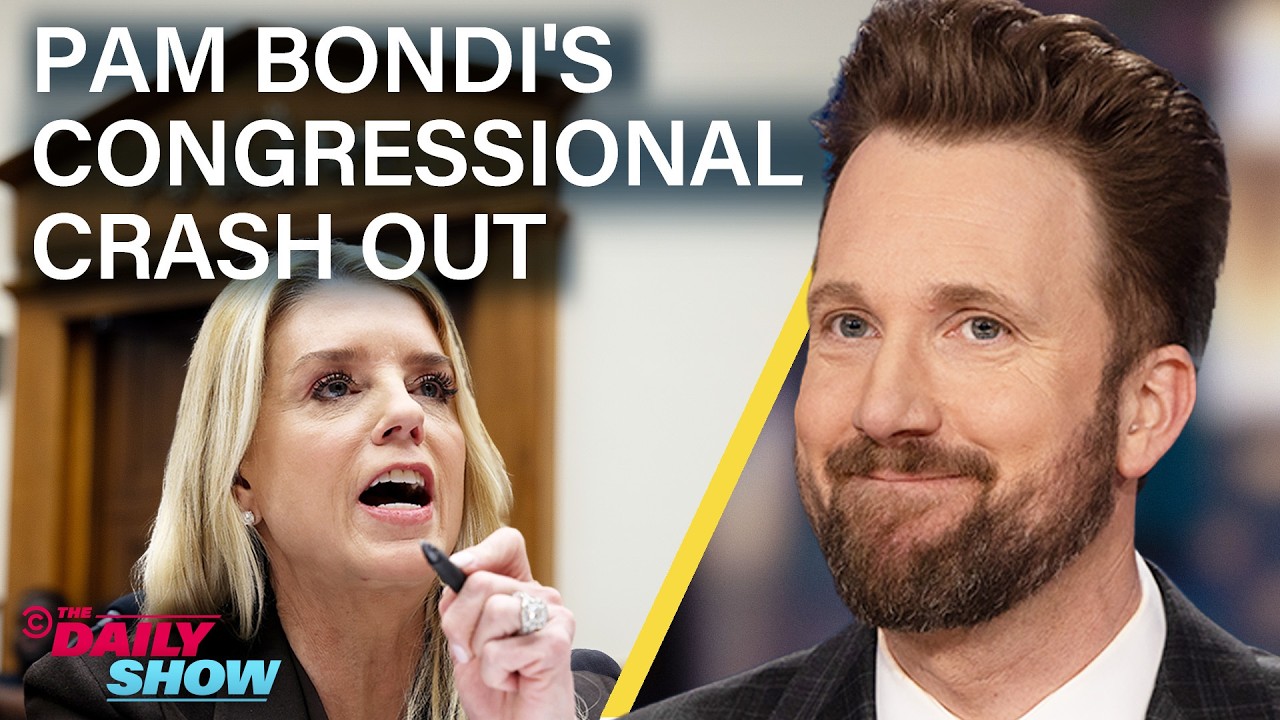 Bondi Spins Out Over Epstein Questions & Olympian Confesses Affair on Live TV | The Daily Show - Published by The Daily Show