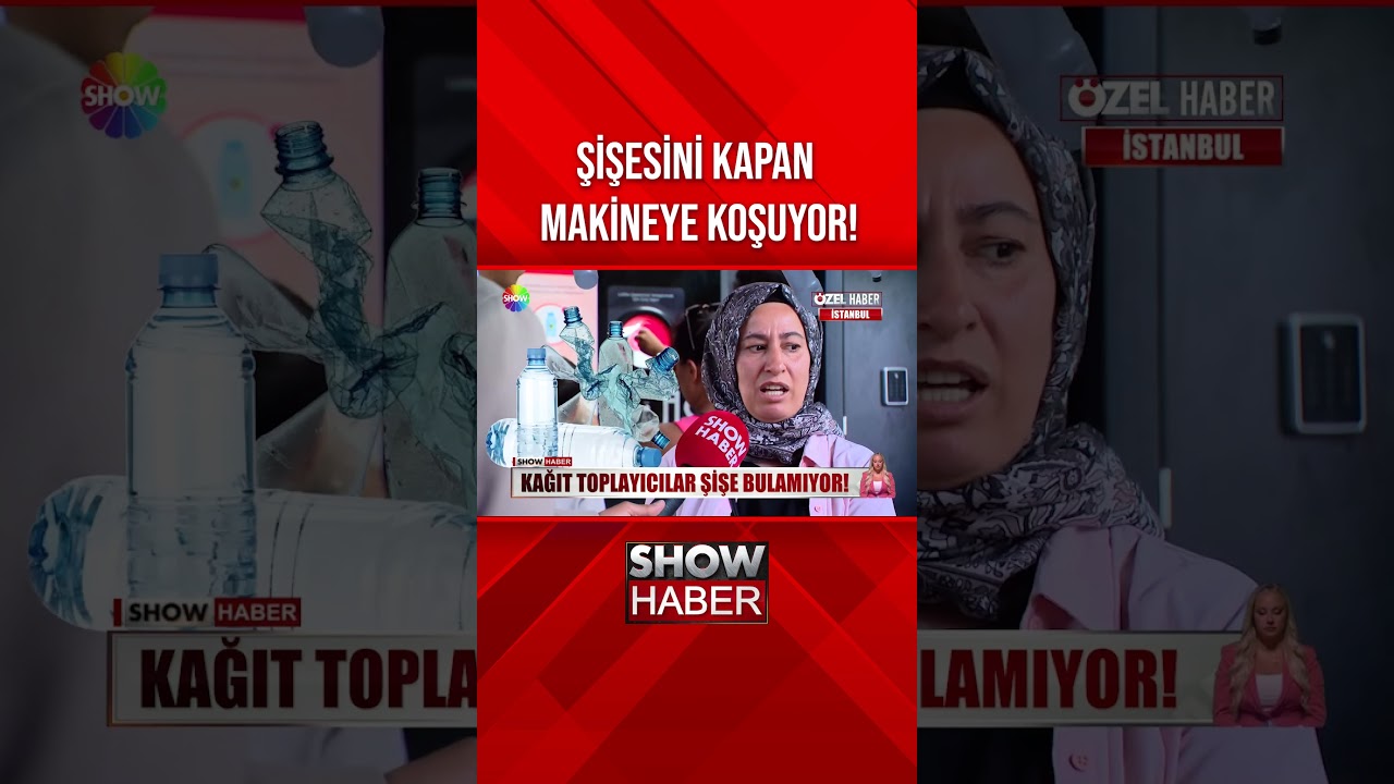Poşet poşet şişeyle gelenlere tepki! #showanahaber #shorts