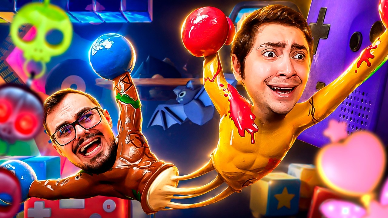 ESSE JOGO QUASE ACABOU COM NOSSA AMIZADE! - STUCK TOGETHER COM O FALL