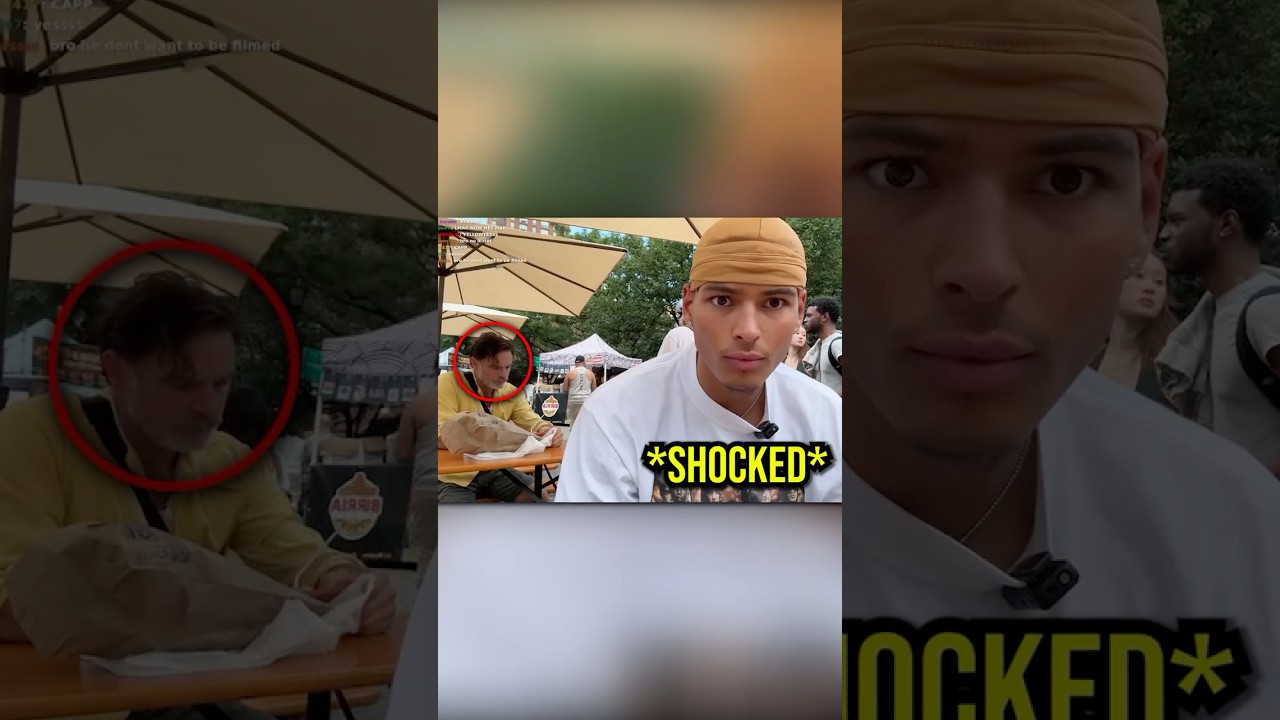 Marlon Randomly Met Actor from OuterBanks In NY