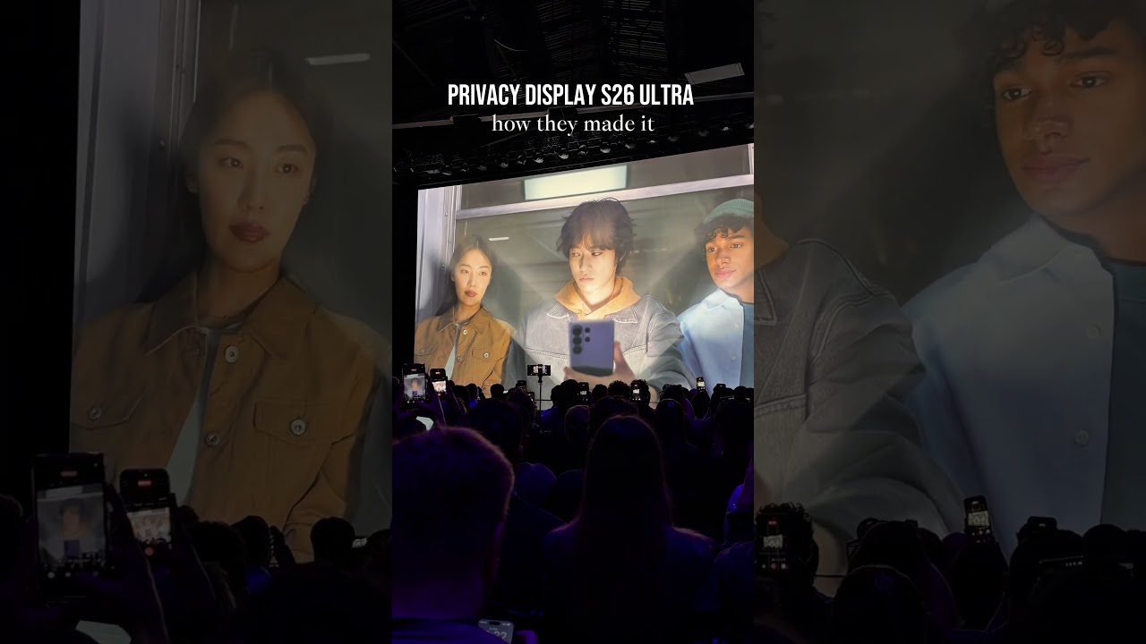 This is how Privacy Display was built on Galaxy S26 Ultra #S26 #S26ultra #samsung