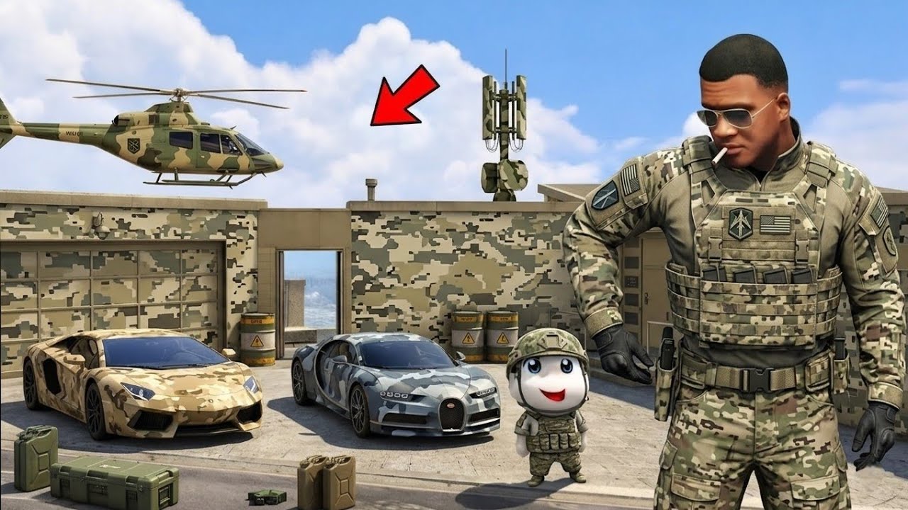 FRANKLIN BECOME MILITARY COLONEL OF LOS SANTOS IN GTA 5