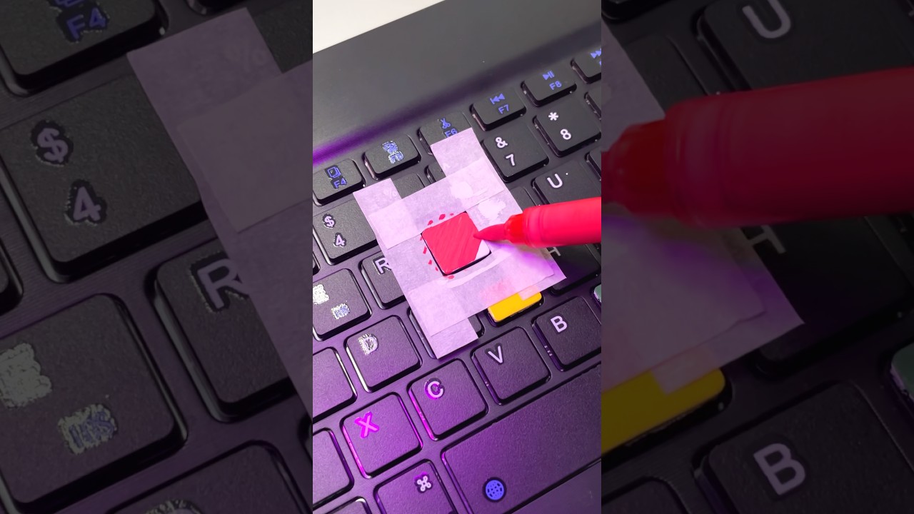 Customizing my mini keyboard into country falgs | #flag #flags