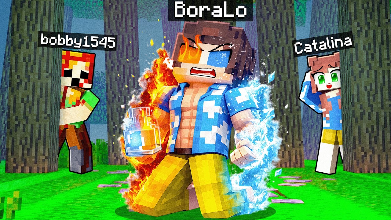 Minecraft'ta ULTRA ELEMENT GÜCÜNÜ KEŞFETTİM 🔥🧊