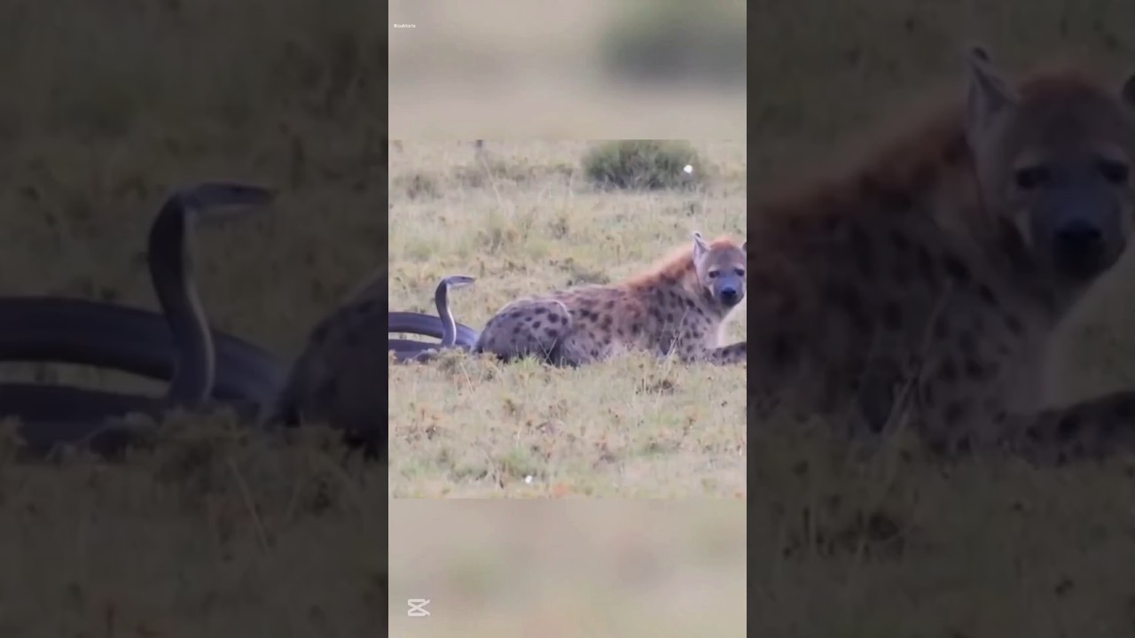 Black Mamba Bite Turns Hyena Helpless 😱 | Nature’s Deadliest Venom