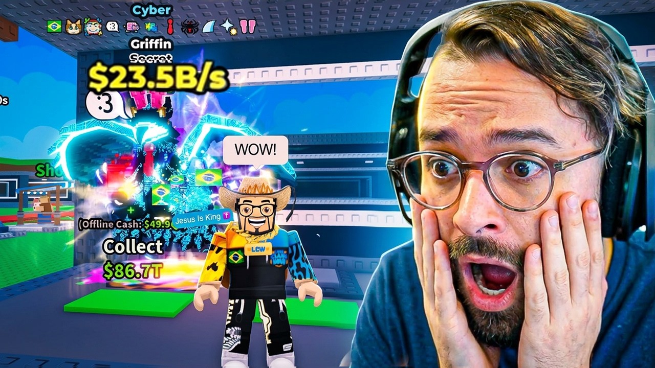 GANHEI OS PETS MAIS RAROS DO BRAINROT… E FIQUEI SEM REAÇÃO 😳🔥