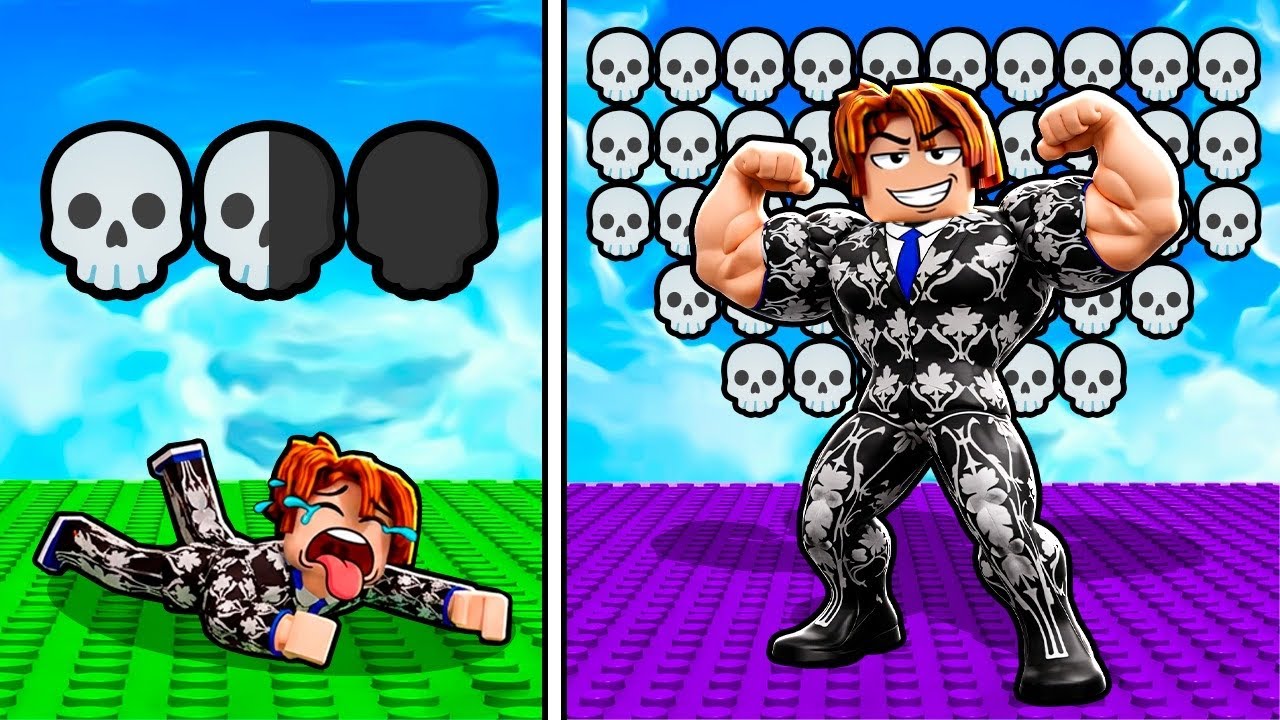 A CADA KILL GANHO MAIS FORÇA NO ROBLOX