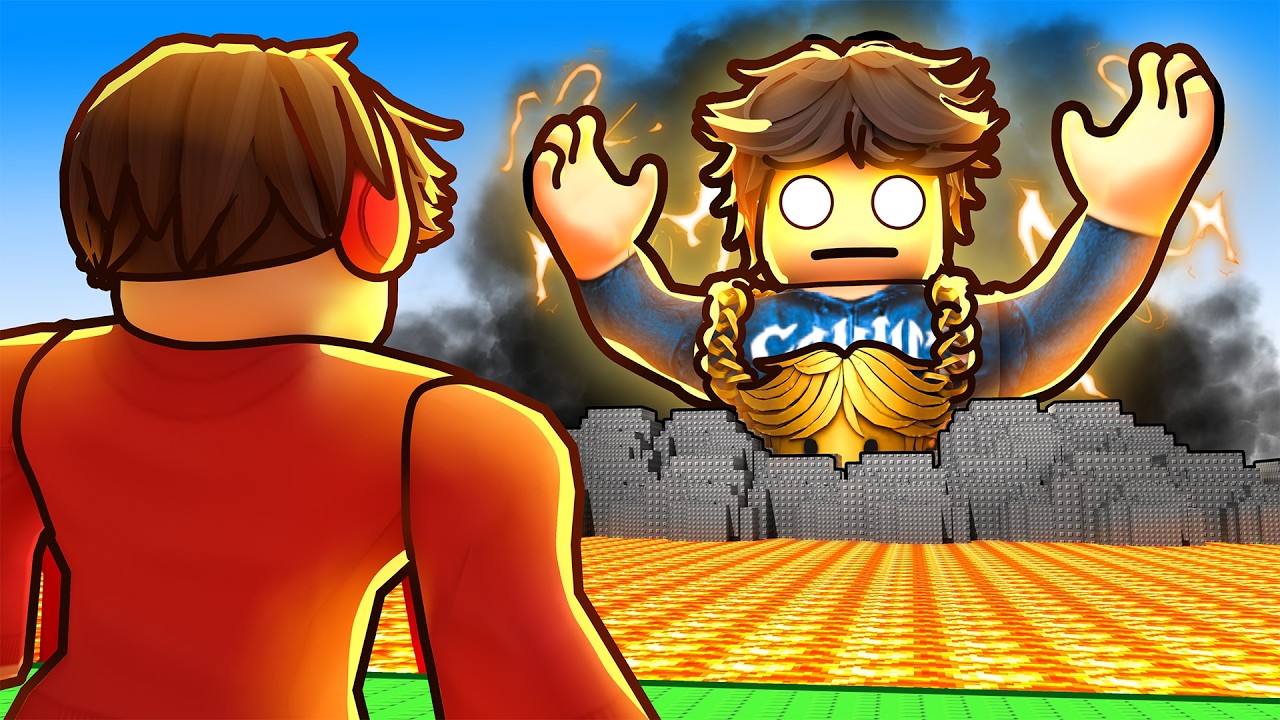 I Played With The OWNER of Survive Lava For Brainrots…