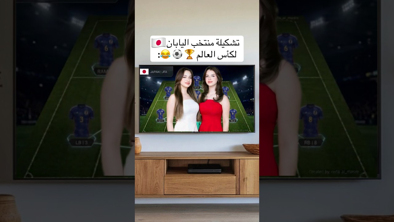 تشكيلة منتخب اليابان 🇯🇵😂