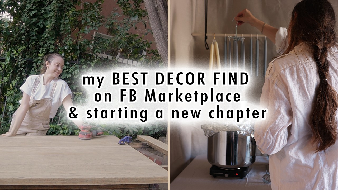 my BEST DECOR FIND on fb marketplace & starting a new exciting chapter | MaCenna Lee - Published by XO, MaCenna Vlogs