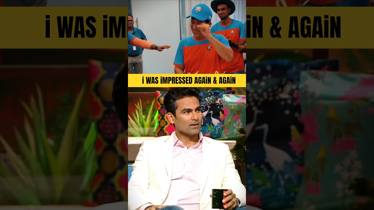 Kaif Speaks About Sachin Tendulkar