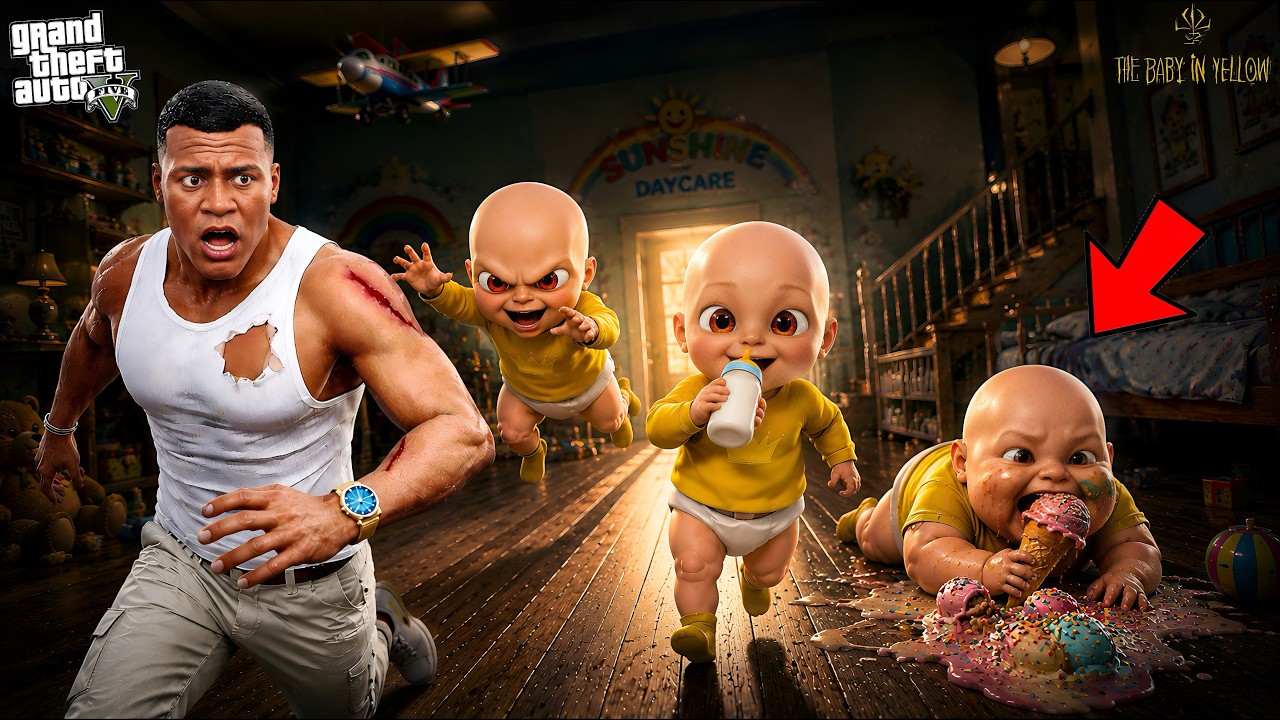 The Baby in Yellow Came Back for Revenge on Franklin (Part-2) ! in Telugu