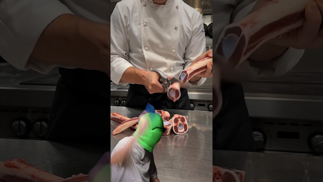 ✂️Scissors VS 🦴Bone