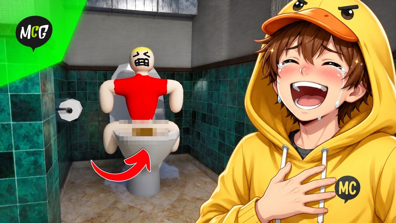 Mister Menemukan Sesuatu yang Aneh di Toilet Meccha Chameleon!