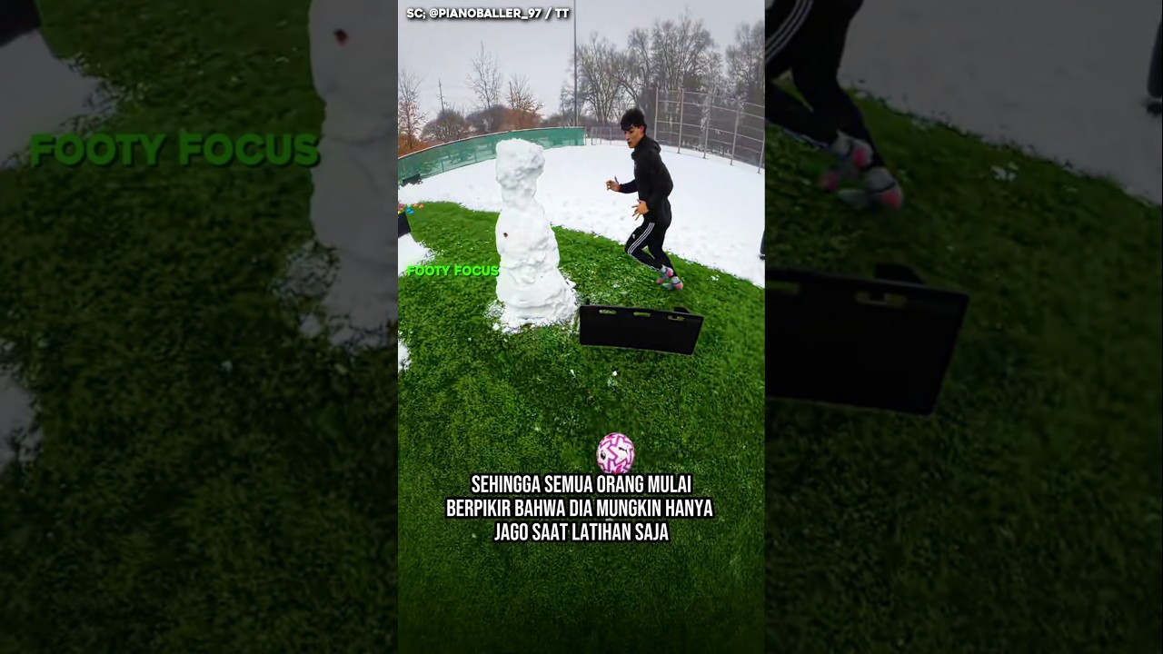Dia membuktikan kepada pengkritiknya bahwa jika dia bermain, yang lain hanya bisa bertepuk tangan 🤫🥶