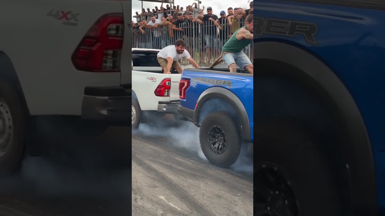 Hilux vs Ford F150, quem ganha? (Simulação)
